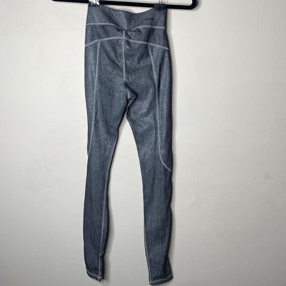 NWT Joe's Off Duty Comfy Gray Snakeskin Mid-Rise Soft Stretch Rhythm Leggings XS - Picture 6 of 13